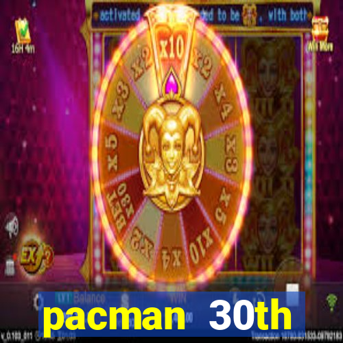 pacman 30th anniversary sonic